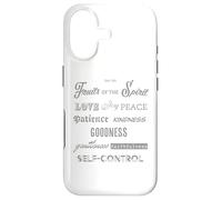 Carcasa para iPhone 17 Frutos del Espíritu