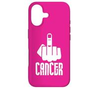 Carcasa para iPhone 17 Fuck Cancer Dedo Medio