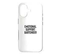 Carcasa para iPhone 17 Fun Emotional Support Bartender Therapy Joke