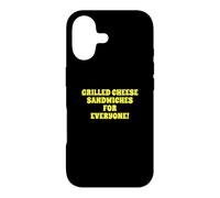 Carcasa para iPhone 17 Fun Grilled Cheese Sandwiches For Everyone Food Lover Joke