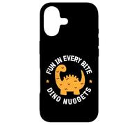 Carcasa para iPhone 17 Fun In Every Bite Dino Nuggets Chicken Nugget Dinosaur