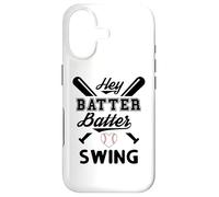 Carcasa para iPhone 17 Funny Baseball Batter Batter Swing Hey Game Day Baseball Mom
