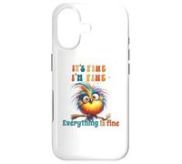 Carcasa para iPhone 17 Funny Bird Its Fine Everything is Fine Men Women Boys Girls