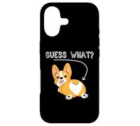 Carcasa para iPhone 17 Funny Boys Guess What Butt Pembroke Welsh Corgi Dog Lover