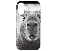 Carcasa para iPhone 17 Funny Capybara Selfie con ovnis