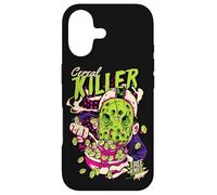 Carcasa para iPhone 17 Funny Cereal Killer Horror Asesino en Serie Parodia Comic