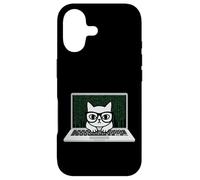 Carcasa para iPhone 17 Funny Coding Cat Computer Tech Ingeniero desarrollador de Software
