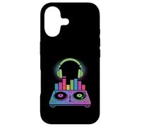 Carcasa para iPhone 17 Funny DJ Turntable Vinyl Records Música Mujeres Hombres