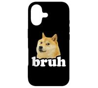 Carcasa para iPhone 17 Funny Doge Meme Lover Boys Girls Kids Bro Bruh Shiba Inu