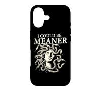 Carcasa para iPhone 17 Funny Female Gaze Staring Petrify I Could Be Meaner Medusa
