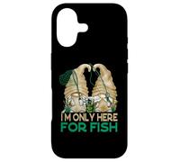 Carcasa para iPhone 17 Funny Fishing Gnomes For Father & Son I`m Only Here For Fish