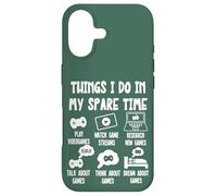 Carcasa para iPhone 17 Funny Gamer Videogame Things I Do in my Spare Time, Gaming
