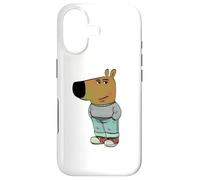 Carcasa para iPhone 17 Funny Gen Alpha Chill Guy Meme Dog Cool Declaración de Internet