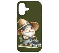 Carcasa para iPhone 17 Funny GNOME Lawn Mowing Accessories For Men Lawn Care Dad