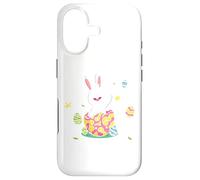 Carcasa para iPhone 17 Funny Hello Easter | Lindo Conejo de Pascua | Niños