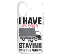Carcasa para iPhone 17 Funny I’m Staying In The Van Phasmophobia Gamer Men Women