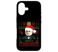 Carcasa para iPhone 17 Funny John Quincy Presidente Adams Navidad Parodia Holiday