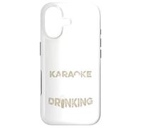 Carcasa para iPhone 17 Funny Karaoke Singer Bar Music Lover Singing Drinking Bar