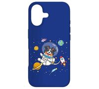 Carcasa para iPhone 17 Funny Kawaii Kids Boys Girls Space Aussie Dog Lover