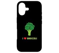 Carcasa para iPhone 17 Funny Keto Love Broccoli Cute Vegetables Organic Vegan Kids