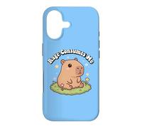 Carcasa para iPhone 17 Funny Kids Kawaii Meme Chill Rage Consumes Me Capybara Vibes