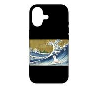 Carcasa para iPhone 17 Funny Kids Womens Retro Vintage Surfing a Wave Llama Lover