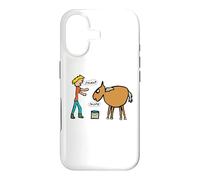 Carcasa para iPhone 17 Funny Lead A Horse To Water Proverbio