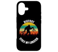 Carcasa para iPhone 17 Funny Maine State Bigfoot robó mi Langosta SC-Fi Sasquatch