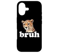 Carcasa para iPhone 17 Funny Meme Bruh Bro Kids Savanah Cheetah Lover