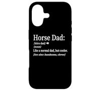 Carcasa para iPhone 17 Funny Mens Horse Dad Cool Definition