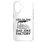 Carcasa para iPhone 17 Funny Mens Joke Fathers Retro CEO de The Dad Joke Factory
