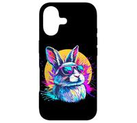Carcasa para iPhone 17 Funny Mens Womens Retro Vintage 80s Bunny Lover