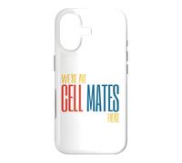 Carcasa para iPhone 17 Funny Microbiology Pun Somos Todos compañeros de celda aquí