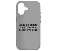 Carcasa para iPhone 17 Funny Optical Illusion Genius Design