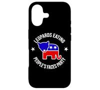 Carcasa para iPhone 17 Funny Proud Member Vote Leopards Eating People'S Faces Party