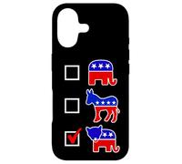 Carcasa para iPhone 17 Funny Proud Member Vote Leopards Eating People'S Faces Party