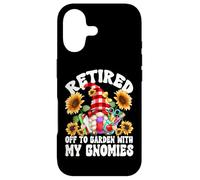 Carcasa para iPhone 17 Funny Retirement Teacher GNOME For Women Retired Mom Life