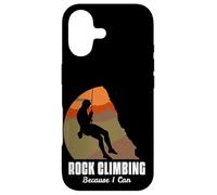 Carcasa para iPhone 17 Funny Rock Climbing Mountaineering Rock Climber Gift