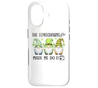Carcasa para iPhone 17 Funny St Patricks GNOME Irish The Leprechauns Made Me Do It
