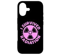 Carcasa para iPhone 17 Funny Survived Radiation Cancer Awareness End of Treatment