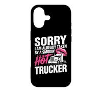 Carcasa para iPhone 17 Funny Truckers Esposa Camionero Caliente Novia Camionero Conductor