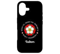 Carcasa para iPhone 17 Funny Tudor Kings Queens Monarchs Historia Inglesa Rosa