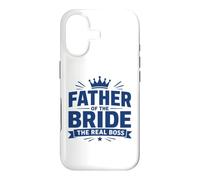Carcasa para iPhone 17 Funny Wedding Family Father of The Bride The Real Boss