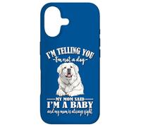 Carcasa para iPhone 17 Funny Womens Mom Says I'm A Baby Great Pyrenees Lover