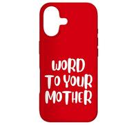 Carcasa para iPhone 17 Funny Word To Your Mother Jokes Sarcastic