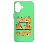 Carcasa para iPhone 17 Fútbol Gallinero Pollos