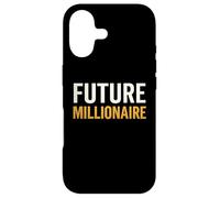 Carcasa para iPhone 17 Future Millionaire Bold Cita Motivacional