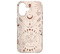 Carcasa para iPhone 17 Galaxy Moon Phases Celestial Aesthetic Zodiac Sign Cancer