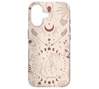 Carcasa para iPhone 17 Galaxy Moon Phases Celestial Cute Zodiac Sign Capricorn