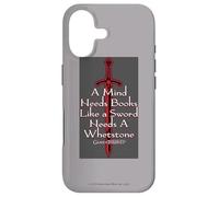 Carcasa para iPhone 17 Game of Thrones The Mind Needs a Book